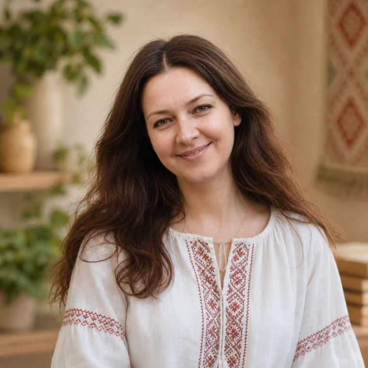 Людмила, викладачка української мови та літератури